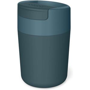 Joseph Joseph Sipp Travel Coffee Mug with Flip-top Cap - 340 ml (12 fl. oz) - Blue