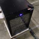 EUHOMY 45 Bottle Wine Cooler Refrigerator, Small Wine Fridge for Red, White and Champagne, 4.5 Cu.ft Mini Fridge with Adjust Temperature, Black