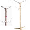 Standing Hook and Ring Game, Oversize Movable Indoor Outdoor Hook and Rong Toss Game with String Party Yard Swing Game Night Man Cave for Adults Family