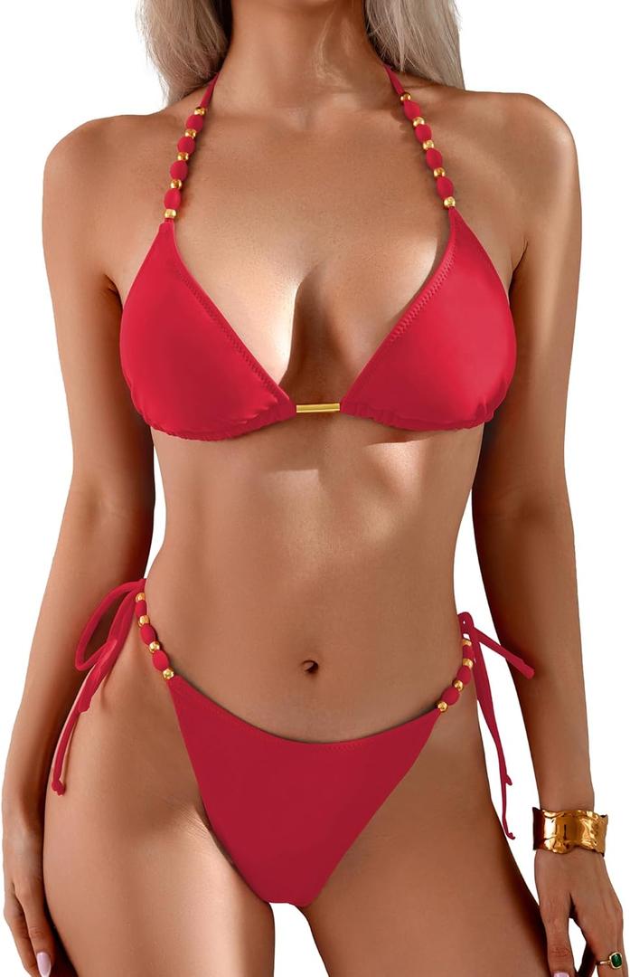 Tashehe Swimsuit Red M