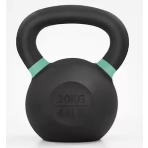 Powder Coat Kettlebell - Cast Iron - 20KG/44LB