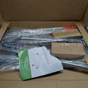 HOKEEPER Clothing Rack Heavy Duty Clothes Rack for Hanging Clothes Rolling Garment Rack with Lockable Wheels Portable Closet, for Bedroom, Living Room, Laundry, Balcony
 (65"D x 14.75"W x 47.74"H)