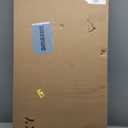 IOTXY 2-Tier Desktop Hutch Bookshelf - Metal Desk Shelf Bookcase with Grid Panel, Countertop Storage Organizer Rack for Dorm or Office, White, 45.3" W