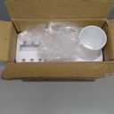 iHave Toothbrush Holders for Bathrooms, 2 Cups Toothbrush Holder Wall Mounted with Toothpaste Dispenser - Large Capacity Tray, Cosmetic Drawer - Bathroom Decor & Bathroom Accessories (White)