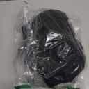 Verdusa Women's Plus Size Cargo Pants Drawstring High Waist Flap Pocket Loose Trousers (4X-Large Plus, Black)