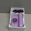 Kids Camera Instant Print, Christmas Birthday Gifts for Girls and Boys, 1080P HD Video Digital Kids Camera with 32G Card, Toddler Camera for 3-12 Years Old, Purple