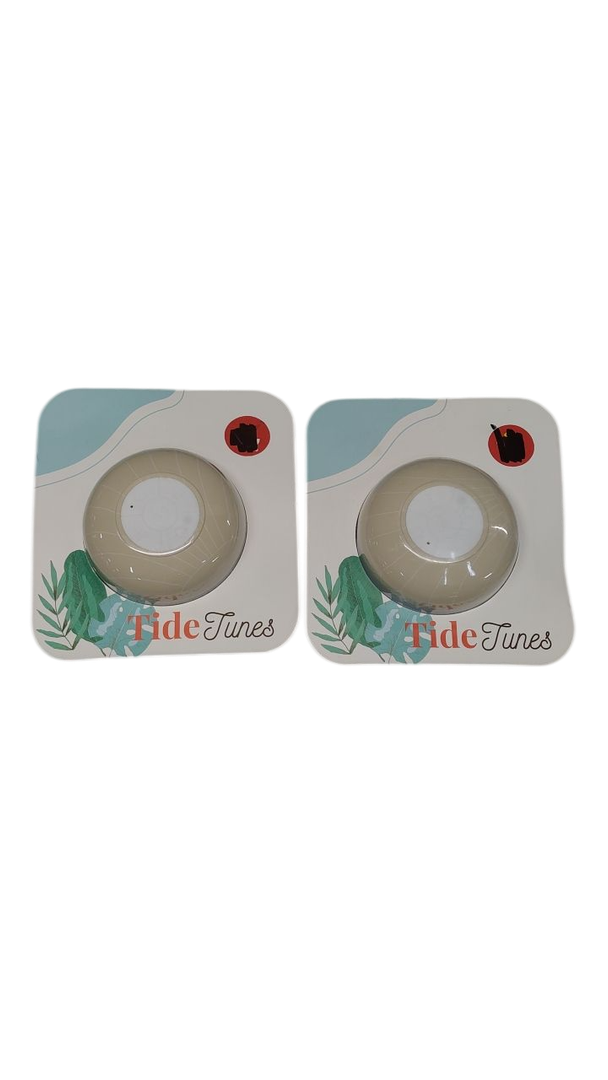 Seashell Bluetooth Speaker White 2 Pack