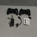 Retro Game Console, Retro Gaming Console, Wireless Retro Game Console, Plug & Play Video TV with 25200+ Built-in Games, 4K HDMI Output, and 2.4GHz Wireless Controller, 9 Classic Emulators (Black)