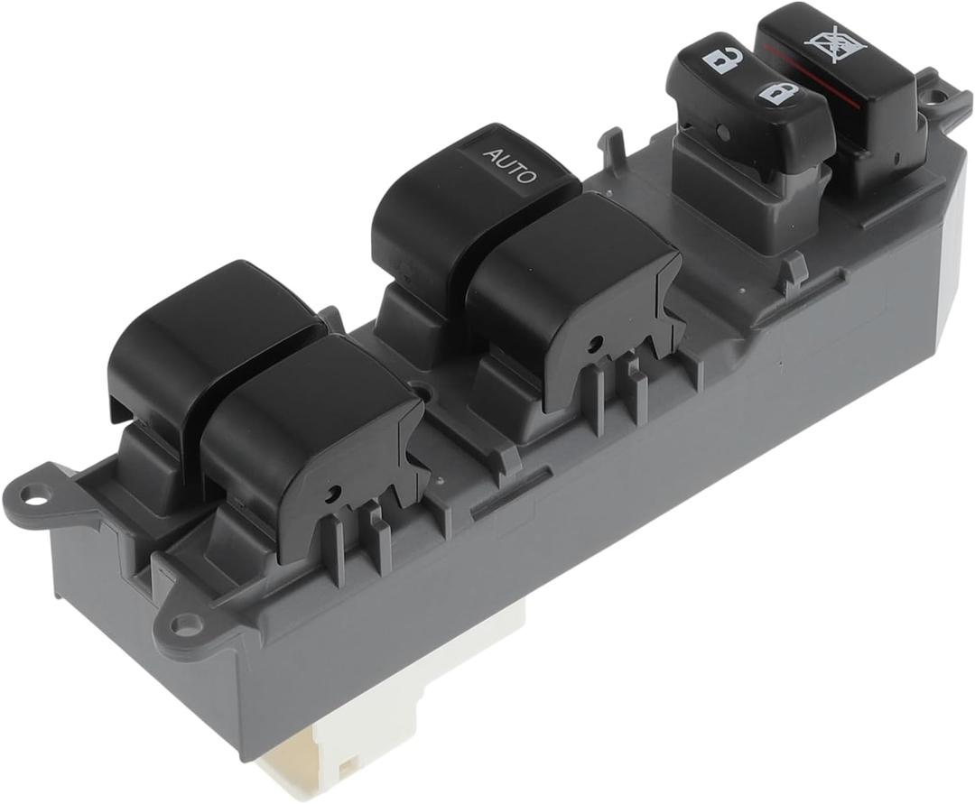 X AUTOHAUX Front Left Driver Side Power Window Switch for Toyota Camry 2007-2017 Window Control Switch No.8482006061 Black