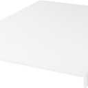Acrylic Cutting Board with Counter Lip, White Cutting Boards for Kitchen, Non Slip Cutting Board for Countertop, Kitchen Gadgets, Minimalist Counter Decor, Aesthetic Kitchen Decor (White, 24"x18")