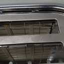 Mueller Retro Toaster 2 Slice with 7 Browning Levels and 3 Functions: Reheat, Defrost & Cancel, Stainless Steel Features, Removable Crumb Tray, Under Base Cord Storage, White