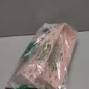 Auto Dynasty 3 Tier Slim Rolling Cart with Handle, Multifunction Utility Storage Rolling Cart, Movable Storage Organizer with Wheels for Office, Bathroom, Kitchen, Narrow Places (Pink)