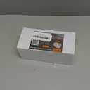 BESTTEN Keyed Entry Door Knob with Lock, Interior and Exterior Door Lock, Standard Ball, Satin Nickel