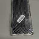 Black diamond-patterned hard shell case (21inches, Black)