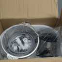 GANIZA Food Processors, Electric Food Chopper with Meat Grinder & Vegetable Chopper - 2 Bowls (8 Cup+8 Cup) with Powerful 450W Copper Motor - Includes 2 Sets of Bi-Level Blades for Fruits/Meat/Nuts (Black)