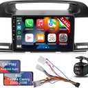 Android 13 Car Stereo for Toyota Camry 2000 2001 2002 2003 2004 2005 2006 9inch Touchscreen Radio with Carplay | Android Auto | Hi-Fi | Mirror Link+Backup Camera and Mic [2+64G]