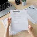 Amazon Basics Sheet Protectors for 3 Ring Binder, Heavyweight, Acid-Free, Clear Plastic Sleeves, Letter Size, 8.5 x 11 Inch, 100-Pack