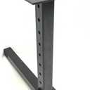 MaxxHaul 80356 Hitch Mount Vise Plate Holder With Adjustable Height - Fits 2 inch x 2 inch Receiver With Standard Mounting Vise Plate