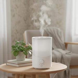 Humidifiers for Bedroom Top Fill 3L Cool Mist Humidifier for Large Room Low Noise Air Humidifier for Houseplants, Nursery 25H Runtime with Night Light