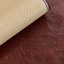 Waterproof Sofa Couch Cover Protector, Recliner Backrest Arm Covers, Faux Leather (Wine Red, 50x70cm/20x27")