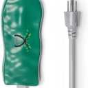 Birdbath Deicer Heater for Outdoors in Winter, Deicer for Birdbaths with Thermostatically Controlled, Made of Heavy Duty Premium Cast Aluminum, Perfect for Patio Yard and Lawn, 50 Watts, Green