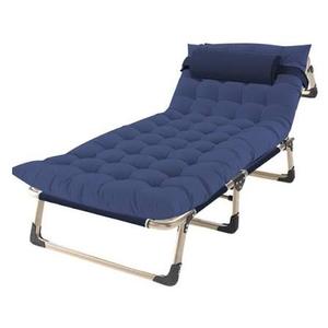 Folding Bed Navy Blue
