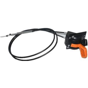 Carbman AM136026 Throttle & Choke Control Cable & Throttle Lever Set for John Deere AM136026 X500 X520 X540