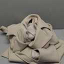 Majdan Women's Notch Lapel Wool Blend Coat Mid Long Winter Overcoat Oversized Peacoat Belted Long Jacket (X-Large, Beige)