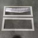 Vriccc White Bread Box for Kitchen Counter, Large Bamboo Wood Double Layer Bread Box, Wooden Bread Storage Capacity