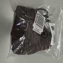 Aleumdr Womens Textured One Piece Swimsuit Tummy Control Bathing Suit with Bow Tie Knot Cutout Ruching Swimwear (Medium, Coffee)