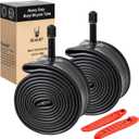 Heavy Duty 20 Inch Bike Tubes 20x1.75/2.25 Bicycle Tubes AV32MM Schrader Valve 45/57-406 Compatible with 20x1.75 20x1.90 20x1.95 20x2.0 20x2.10 20x2.125 20x2.25 Bike Inner Tubes-1 PC/2 PCS