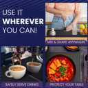 Premium Rubber Bar Mat Pack of 2 18" X 12" 1cm Thick Anti-Skid Non-Toxic Rubber Bar Mats for Countertop, Home Bar, Restaurants - Best Bar Spill Mat for You