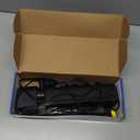 Aquarium Filter for 40-150 Gallon Tank, U-V Fish Tank Green Clean Machine Submersible Powerful Pump Canister Filter 400GPH for Pond Turtle Tank Saltwater Freshwater Crystal Clear Green Killing (Black)