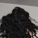 AISI HAIR Bob Curly Wig Synthetic Short Black Wig with Bangs Natural Looking Heat Resistant Fiber Hair for Women