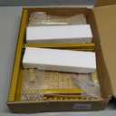 Wedding Arch 6.6FT x 6.6FT Square Backdrop Stand Gold Metal Balloon Arch Stand for Ceremony Wedding Arches for Ceremony Birthday Party Bridal Shower Anniversary Decoration