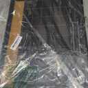 TORASO Magnetic Chalkboard Calendar Corkboard, Small Combination Chalk Board Bulletin Board, 13" x 17",Black Wood Framed Blackboard Calendar Cork Combo Board(ZHHB-BK-3343)