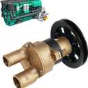 3857794 Marine Raw Sea Water Pump For VoLo Penta HU thru WT model engines 1995-1999 4.5" Pulley 3.0 4.3 5.0 5.7 GS NC GL GS Replaces 3851982 3855079 3852399 3851700
