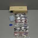 CCVOO 6 Pack Blue Light Blocking Reading Glasses, Anti Headache/Glare/Eye Strain Readers Computer Eyeglasses Women/Men (6 Pack Mix,1.75)