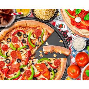 Springbok Pizza Night 1000 Piece Jigsaw Puzzle for Adults - Unique Cut Pieces - Made in USA
