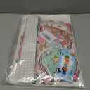 139Pcs Christmas Health Bulletin Board Decoration Set, Cute Gingerbread Man Nurse Paper Cutouts Cookie Name Tags Border Trims, Christmas Party Nursing School Classroom Supplies Wall Door Decor