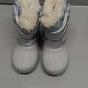 DREAM PAIRS Boys Girls Snow Boots Water-Resistant Outdoor Sport Warm Cozy Anti-Slip Cute Ankle Winter Shoes for Toddler/Little/Big Kid (Light Blue/White)