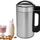 YUEWO Nut Milk Maker, Automatic Almond Milk Machine for Plant-Based Milk,Oat,Soy,Coconut Milk,Soups,Porridges,Smoothies,7 Modes 50oz Soy Milk Maker