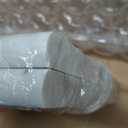 2 pcs Marble Shower Corner Shelf for Bathroom, 9 Inch Gray Veins and Soft White Marble Corner Shelves for Bath Wall Mounted Both Side Polished