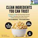 2 x POPFULLY Sea Salt & Pepper Popcorn, Sharing Bags, Savory Flavor, Big Pop, Micro Popcorn Bags - 3-Pack (EXP 12/24/26)