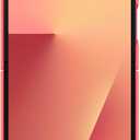 Samsung Galaxy Z Flip7 Official Ring Phone Case Silicone, Easy to Carry, Soft, Sleek, US Version, Coral Red