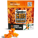C-BITE Plant Support Clips for Trellis, Garden Stakes, Wire Fence, Climbing Plants, Indoor Gardening, Hydroponics Systems, and Vines | Durable Gardening Clips (Tangerine Orange - 52 Pack)