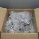 2 Leg High Peak Canopy Fitting Kit, Extension for Middle Part, Galvanized Steel Carport Connectors with 1-3/8" ID