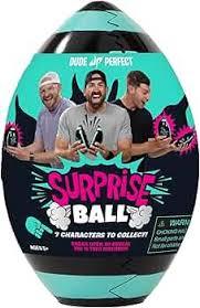 Dude Perfect Surprise Ball for Kids with 5 Toys  2 Pack