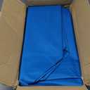 Elevated Dog Bed for Large Dogs, Washable Raised Cot with Skid-Resistant Feet, Waterproof Cooling Dog Beds with Oxford Cloth, Indoor/Outdoor Use, Blue 50in (XL- 50.8"x 31"x 8")