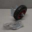 6 Inch Gate Wheel  Caster for 1-5/8" to 2-1/2" Round Tube Gates, 250 lb Capacity, Includes Screws & Wrenches (1 Pack)